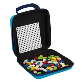 Plus-Plus 9607012 Creative Building Blocks, Travel Suitcase Set, Ingenious Construction Toy, 100 Pieces