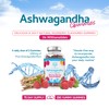 Ashwagandha Gummies - 150 Natural Raspberry Flavoured Chewable & Yummy