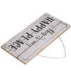 Decorative Wooden Sign Novel Waterproof Table Sign Hanging Decoration with