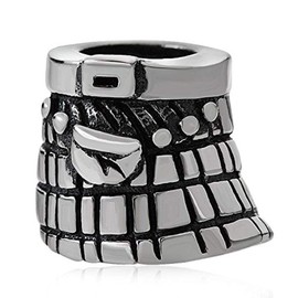 Scotland Skirt Charm 925 Sterling Silver Symbol Charm of UK Charm England Charm for DIY Charms Bracelet