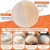 P&P CHEF Bread Proofing Baskets for Sourdough, 9 Inch Proofing