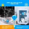 Masaje Facial Con Bola De Hielo Y Tratamiento Para Ojos