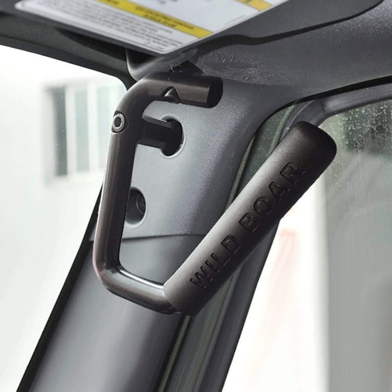 KATUR Front Grab Handle Grab Bar Compatible with Jeep Wrangler