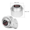 Portable Mini Aluminum Alloy Alcohol Stove with Lid Outdoor Camping