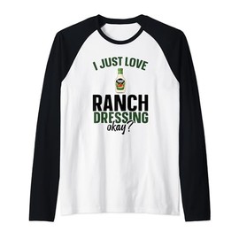 Ranch Seasoning Mix Powder Packets Organic Ranch Dressing Raglan Baseball Tee