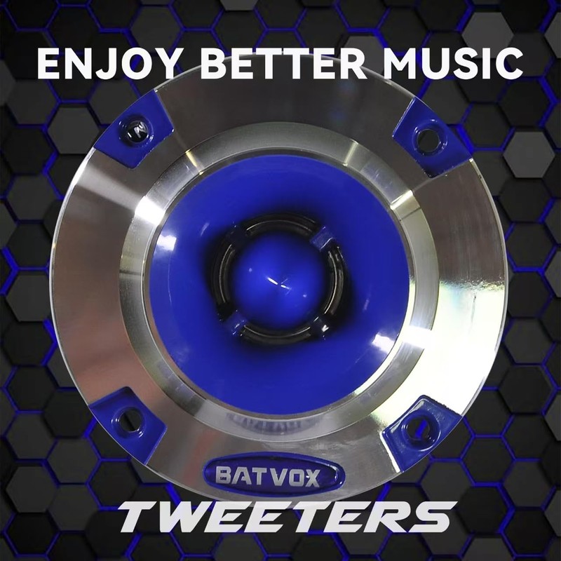 TX25E2 3.75 Inch Super Tweeter Blue, Aluminum Frame and High