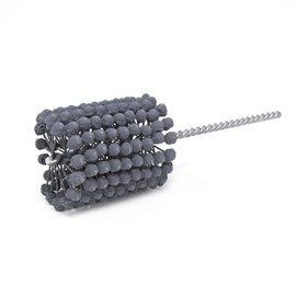 FLEX-HONE Tool-BC21232 - Cilindro de investigación de cepillo para polvo, serie BC, carburo de silicio abrasivo, 64 mm de diámetro, tamaño de grano 320