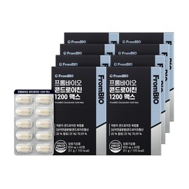 Frombio Chondroitin 1200 Max 8 months, 60 tablets x 8 boxes / 프롬바이오 콘드로이친 1200 맥스 8개월 60정X8박스