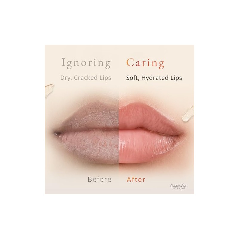 Chap-Lip Bálsamo Labial Hidratante 100 Natural Con Sabor A Frutas,