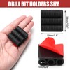 Biaungdo Drill Bit Holder, 3 Pack Adhesive Drill Bit Sleeve