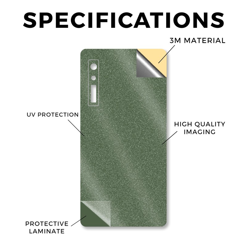 Glossy Glitter Tablet Skin Compatible with BOOX Palma 1 (2023)