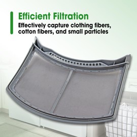 137623900 Dryer Lint Trap Filter Replacement Compatible with Electrolux EIMED60LT3 EIMED55IMB3 EWMED70JIW4 EWMED70JSS4 Kenmore 41781100003 41781102003 Replace 3015965 AP5805190 PS8770145 EAP8770145