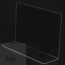 Hoi L-type transparent partition large display stand product display stand Store Display Stand