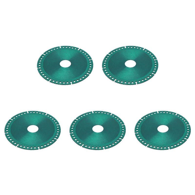 5PCS Multifunctional Cutting Saw Blade OD100mm ID20mm Green Angle Grinder