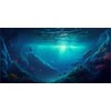 MIRRORANG 120 x 46 cm Tropical Fish Tank Poster Background