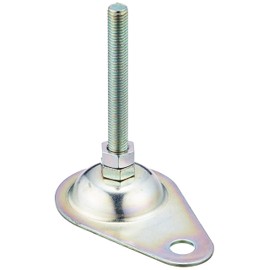 TRUSCO(トラスコ) アジャスターボルト M12×100 足止めプレート付 TE2-12X100