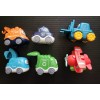 Alasou FREE ALASOU 7 Piece Baby Truck Car 4" Moving