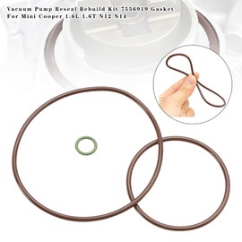 Topteng Vacuum Pump Reseal Rebuild Kit 7556919 Gasket Suitable for Mini Cooper 1.6L 1.6T N12 N14