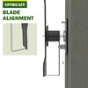SporGain [Update] Lawn Mower Blade Balancer, High Precision with Magnetic