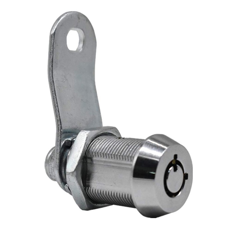 2Pcs Tubular Cam Lock 1 inch Cabinet Lock Keyed Alike
