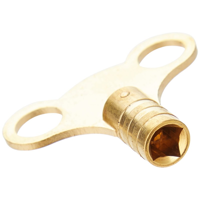 Merriway BH02832 (2 Pcs) Easigrip Clock Type Radiator Key Solid