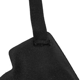 Hsthe Sea 2PCS 3D Eye Patches for Adults Adjustable Eye Patches for Eye for Surgery Recovery Period Daily Use (Black)