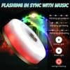 VINTEAM 22ft RGB String Lights, Waterproof Portable Tent Light with