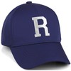 Daxton Performance Cool Tech Baseball Hat - Navy Cap, Silver