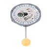 Watch Movement Alloy Quartz Calendar Wristwatch Movement Replacement with Handlebar