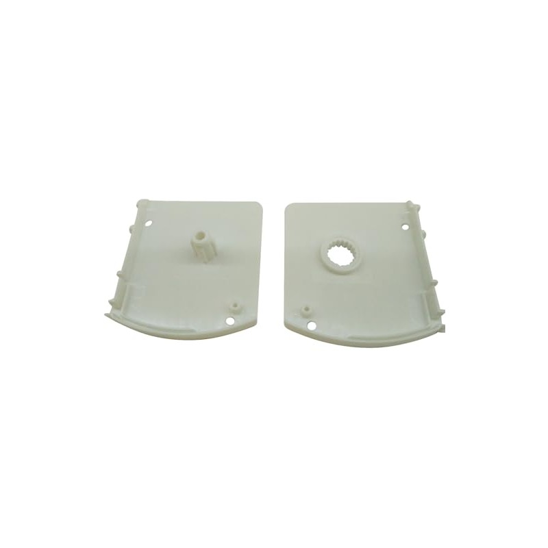 Jakooz Rollup Shower Curtain Adapter for Cord on The Left