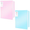 Portfolio Binder with Clear Plastic Sleeves, Displays 160 Pages, A4