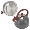 Whistling Kettle 2.5L Capacity Stainless Steel Stovetop Teapot for Water