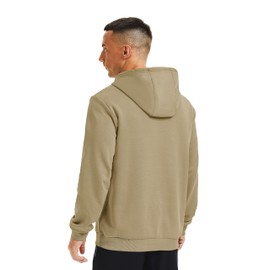 MAGCOMSEN Men's Sweatshirts Fleece Lined Pullover Hoodies Heavyweight Warm Thick Winter Hoodies Athletic Casual Fashion Hoody Khaki L