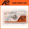 350pc Assorted Metal Flat Lock Spring Washers Box M6 M8