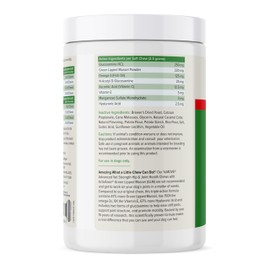 Yumove Hip & Joint Supplement for Dogs with Glucosamine, Hyaluronic Acid, Green Lipped Mussel & Omega 3 Joint Supplement - Regular and Advanced Strength (180ct, Advanced Vet Strength Soft Chews)