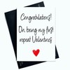 Funny Cards Congrats on Being My Repeat Valentines Day Card