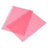 Matte Translucent A5 20 Hole PP Plastic Sheet Protector Cover,