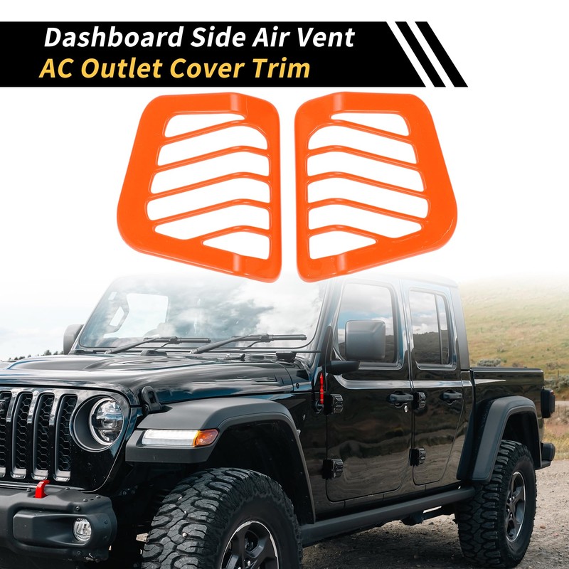 REPAIROCK 1 Set Dashboard Side Air Vent AC Outlet Cover