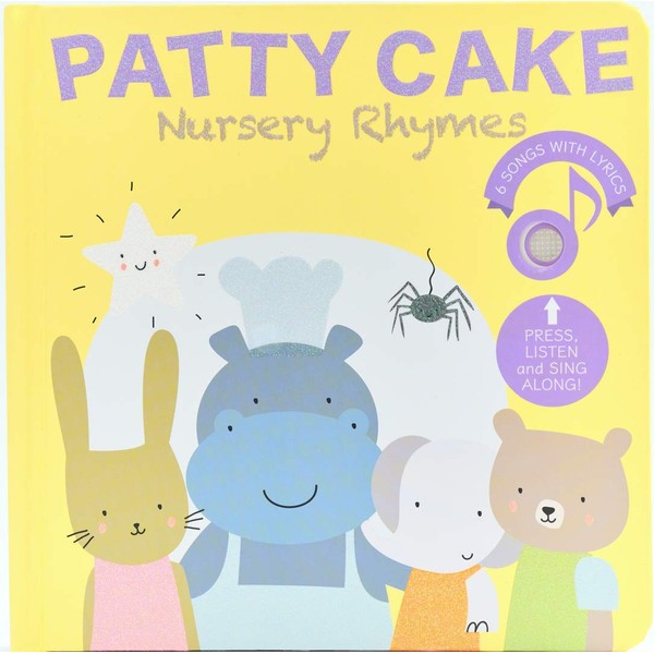 Cali's Books- Patty Cake and Favorites Nursery Rhymes (Mom's Choice Award Winner) Sound Book - Best Interactive and Educational Gift for Baby, Toddler, 2 - 4 Year Old Girl and Boy