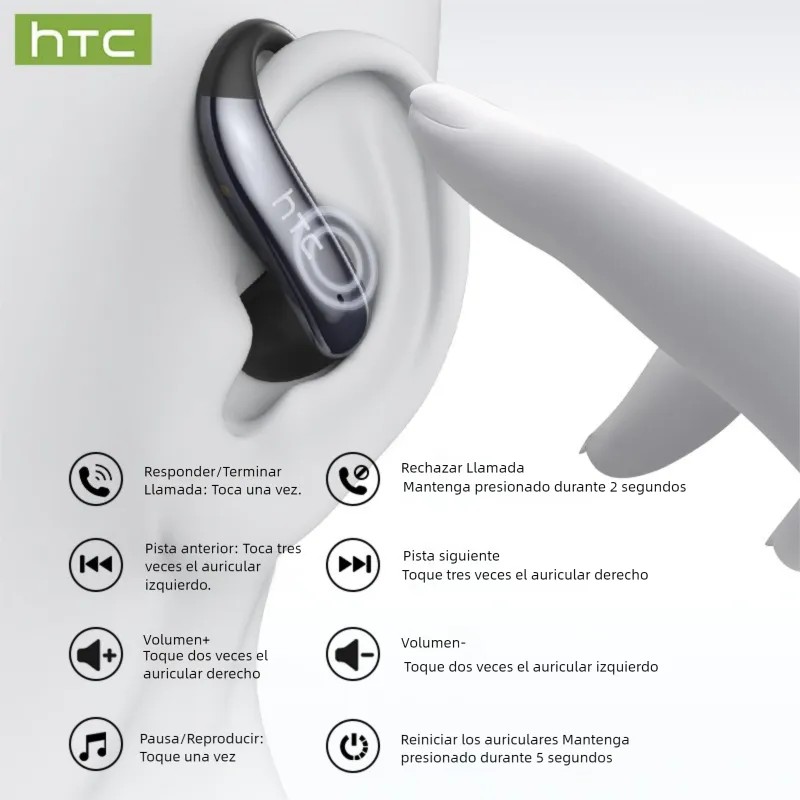 Audfonos In-ear Ai Traductores Htc Ne63 Soporta 135 Auriculares Traductor