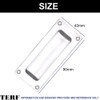 TERF® Traditional Aluminium Flush Pull Door Handle 90mm Sliding Door