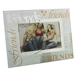 Friends Glass Photo Frame 6x4" 3D Words FG573FR