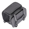 Insulated Lunch Bag Grey Oxford Cloth 15L High Capacity Insulated