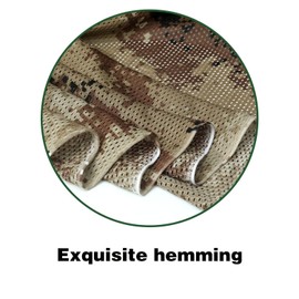 WINWAY Camo Burlap Cradle Mesh Fabric - 75D Camouflage Netting for Hunting Blinds, Camping Military Tree Stands, Ground Cover