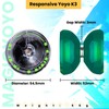 MAGICYOYO K3 Aurora-p Yoyo 2 Pack Set - Responsive &