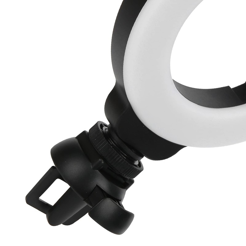 LED Dimmable Ring Light, Ring Light Black 4 Inch Brightness