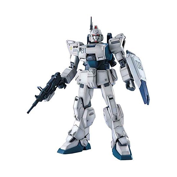 MG Mobile Suit Gundam 08th MS Platoon RX-79(G)Ez-8 Gundam Easy Eight 1/100 Scale Color-Coded Plastic Model