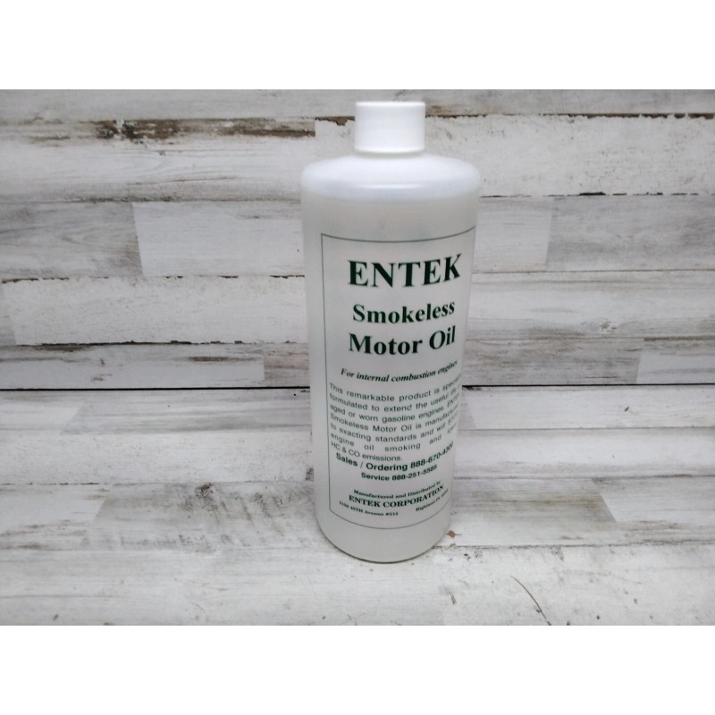 Entex Smokeless Motor Oil