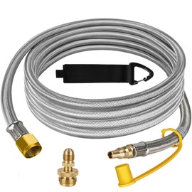 12 FT Propane Quick Connect Hose for RV to Gas Grill