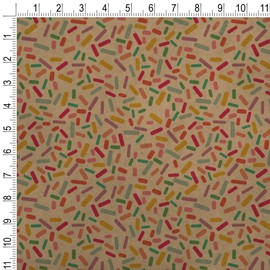 GRAPHICS & MORE Colorful Confetti Sprinkles Premium Kraft Roll Gift Wrap Wrapping Paper